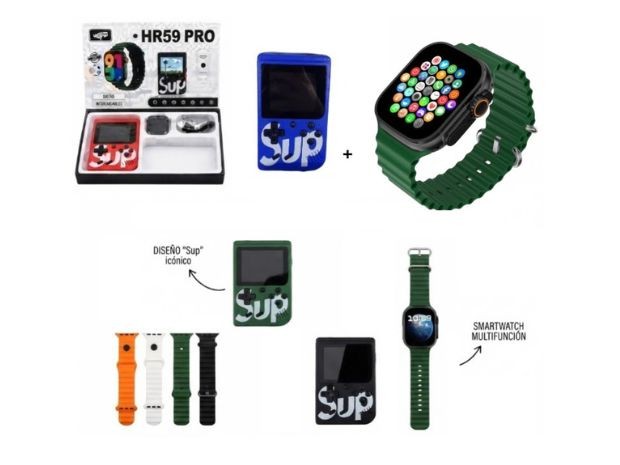 &ua COMBO CONSOLA PORTATIL SUP 400 + SMARTWATCH